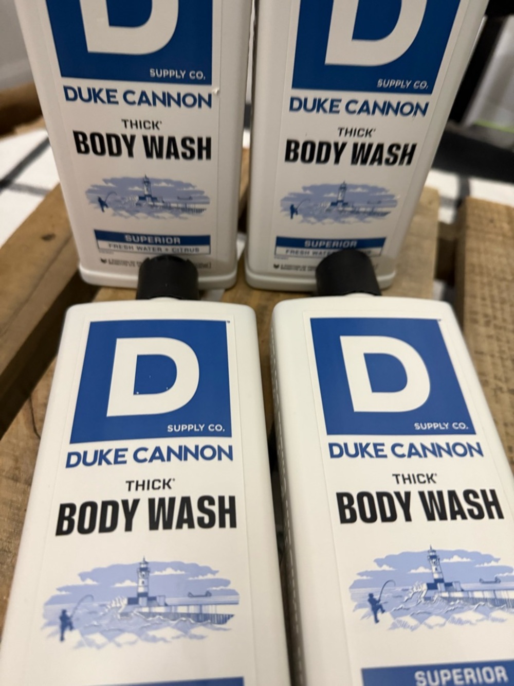 Thick Body Wash — (5) Duke Cannon Superior Fresh Water & Citrus
